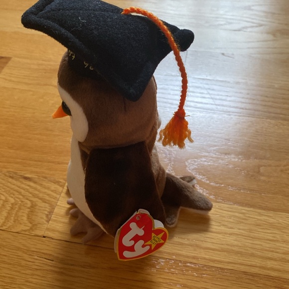 Vintage 1998 Ty Beanie Baby named Wise - Picture 4 of 10